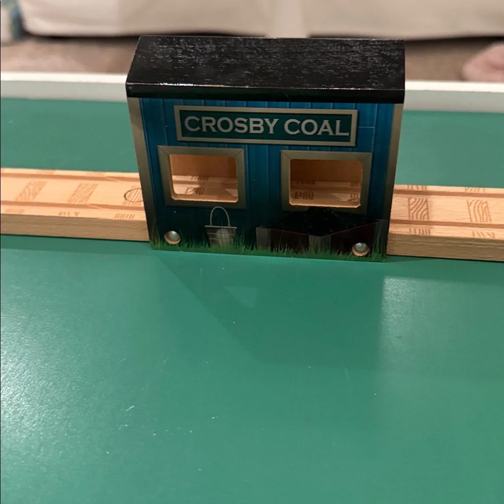 Thomas & Friends Wooden Railway Logan and the Big Blue Engines Set, EUC - Picture 3 of 9